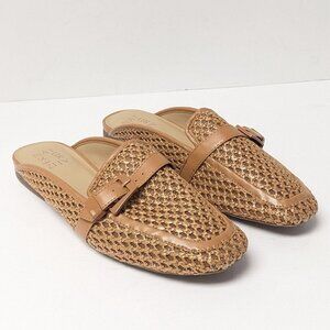 Naturalizer Tan Woven Mules